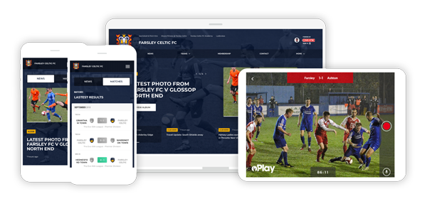 4 Screen Collection Football - Farsley