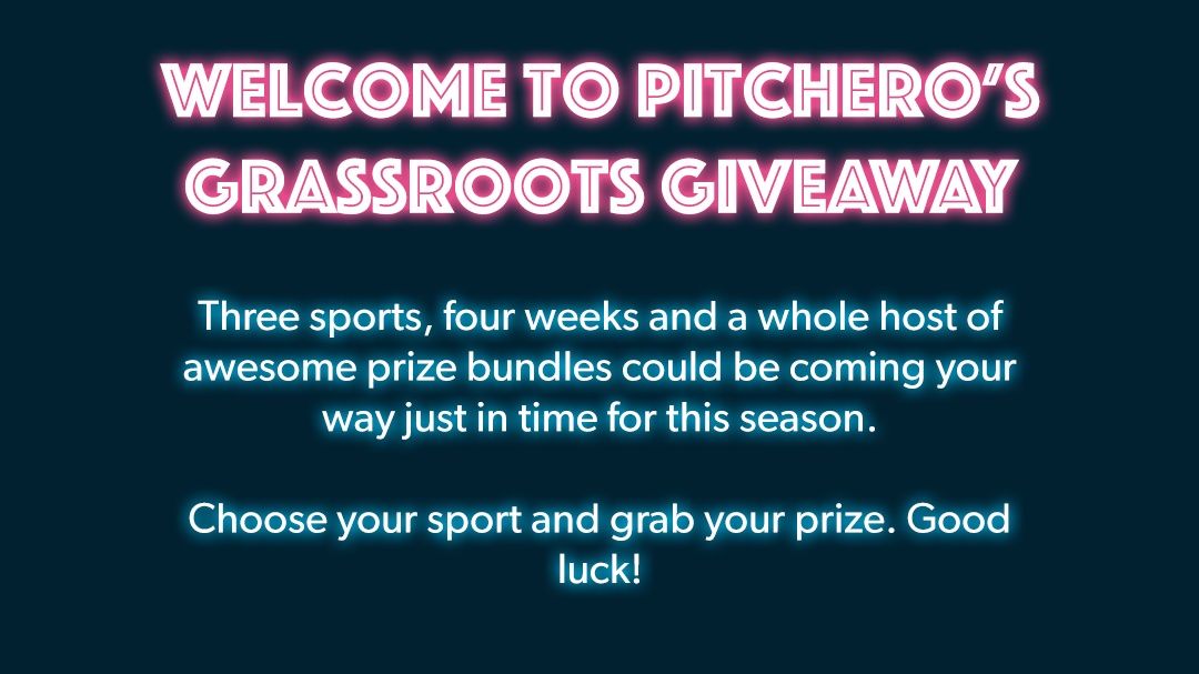 Welcome to Pitchero's Grassroots Giveaway
