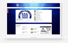 Blantyre Victoria FC Pitchero Club Website laptop mockup