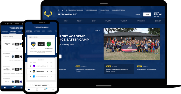 rugby club desktop
